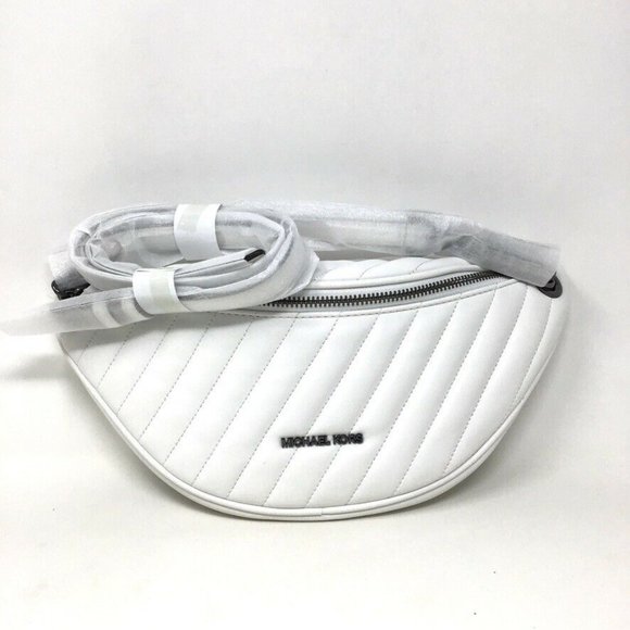 Michael Kors Handbags - Michael Kors Peyton Large Chain Quilted Belt Bag